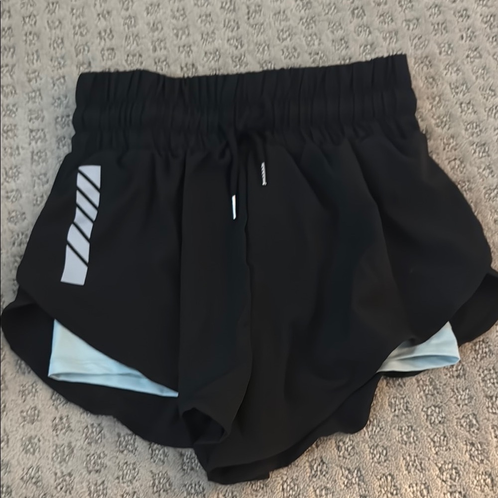 Black Women's Athletic Shorts